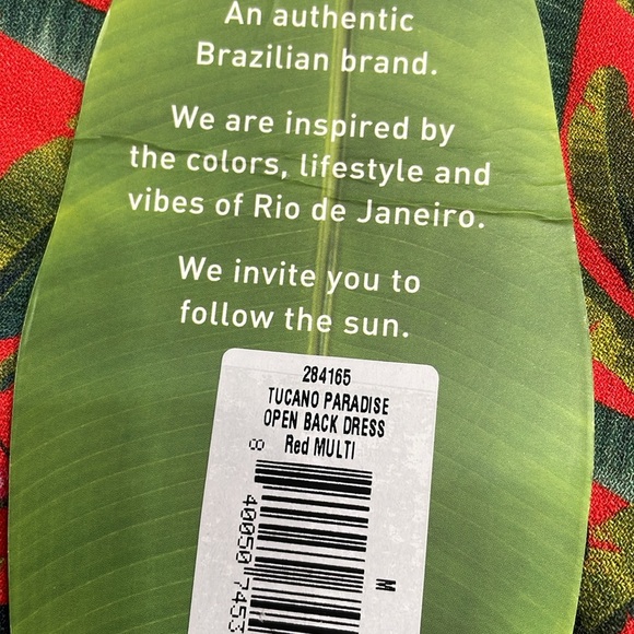 FARM RIO Tucana Paradise Open Back Dress - Picture 10 of 10